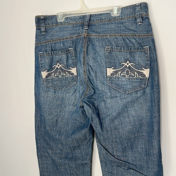 DKNY Vintage Distressed denim jeans 34x32 EUC - Picture 7 of 10